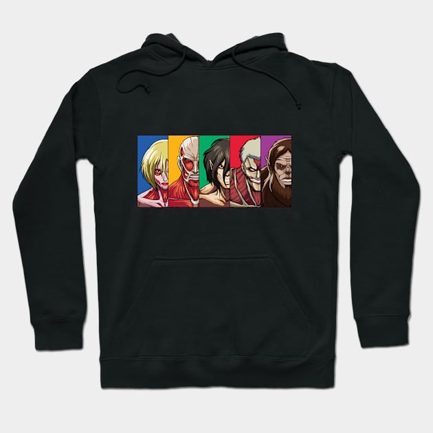 Attack On Titan T-Shirt P09IO Hoodie by Huko